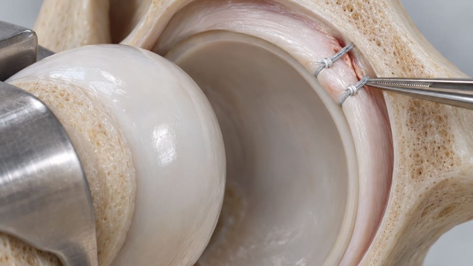 Reparo do labrum acetabular